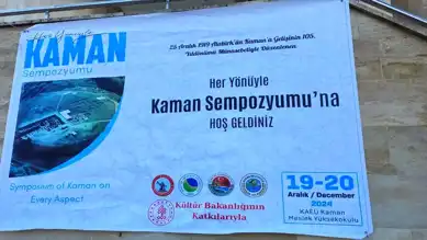 Kaman Sempozyumu: Tarih ve Kültür Buluşuyor