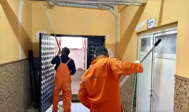 Hükümlüler Kırşehir Okullarını Boyadı