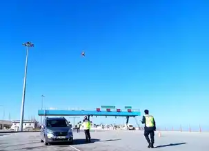 Kırşehir'de Cayrokopterle Trafik Denetimi