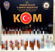 Kırşehir'de Sahte Alkol Baskını: 2 Gözaltı