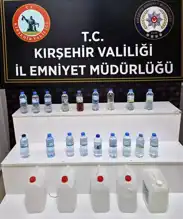 Kırşehir'de Sahte İçki Baskını!
