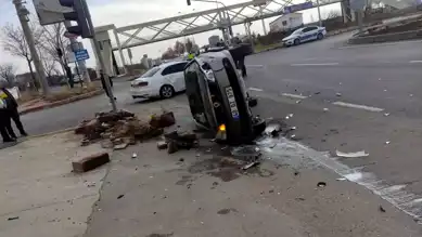 Kırşehir'de Çarpışma: 2 Yaralı
