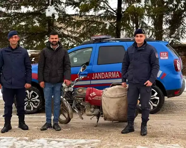 Kırşehir'de Çalınan Motosiklet Bulundu!