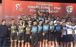 Büyükşehirli Bisikletçiler Türkiye Kupası 1. Etap Puanlı Yol Yarışlarında İkinci Oldu