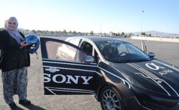 Nevşehir’de Şalvarını Giyip Gelen Kadınlara Özel Slalom Sürüşü